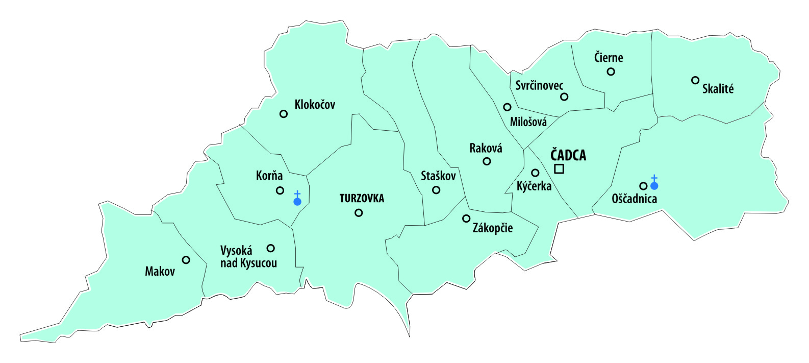 Čadca - Žilinská diecéza - Rímskokatolícka cirkev