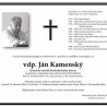 Zomrel vdp. Ján Kamenský